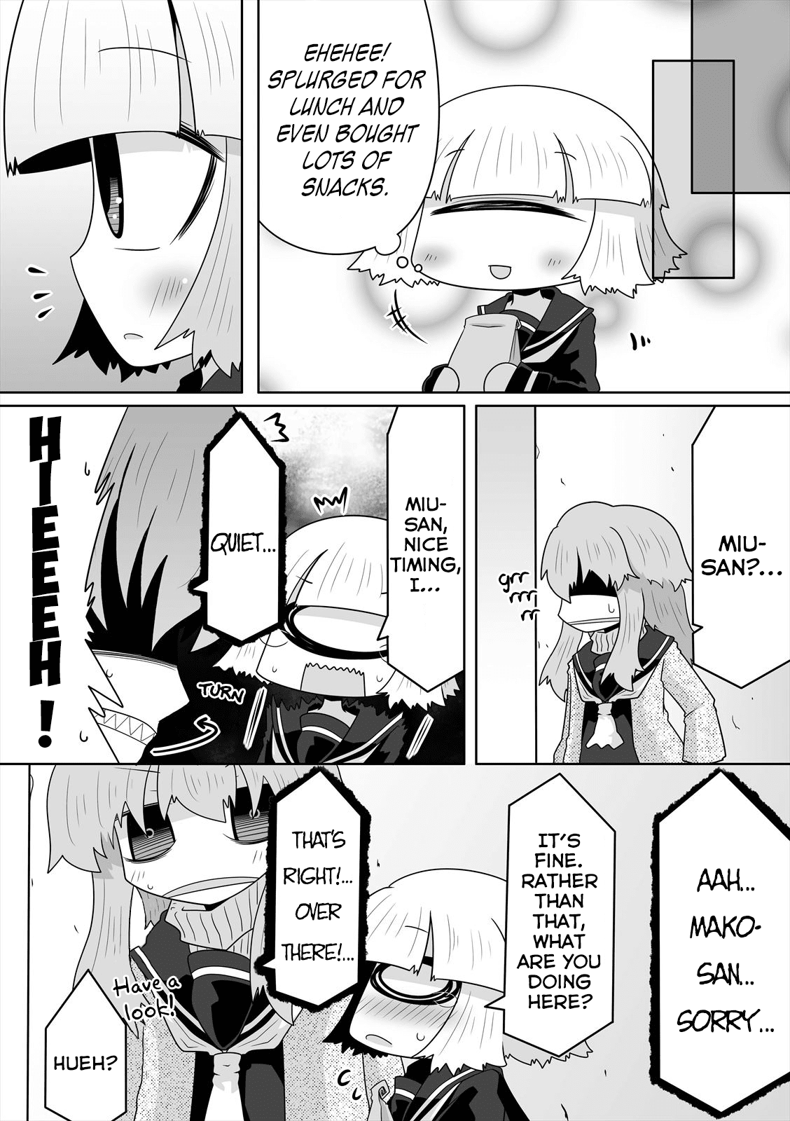 Mako-san to Hachisuka-kun. chapter 18 - page 4