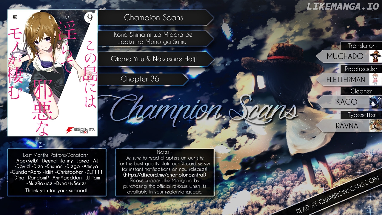 Kono Shima ni wa Midara de Jaaku na Mono ga Sumu chapter 36 - page 2