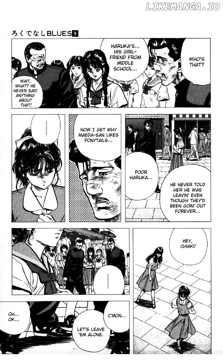 Rokudenashi Blues chapter 86 - page 19