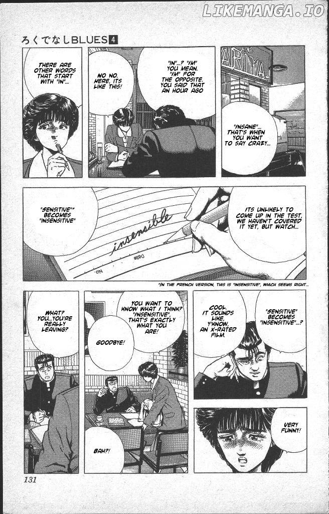 Rokudenashi Blues chapter 35 - page 8