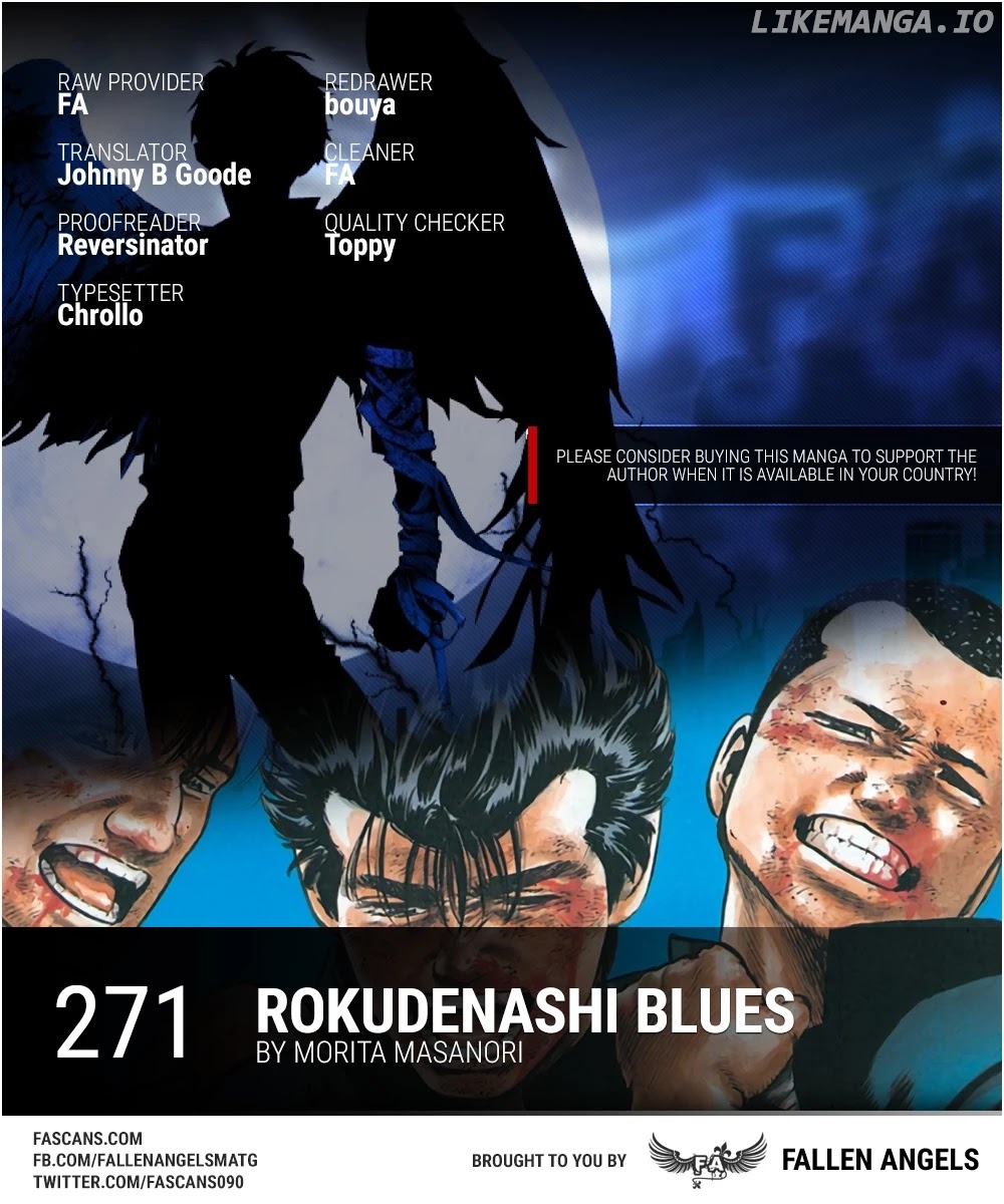 Rokudenashi Blues chapter 271 - page 1