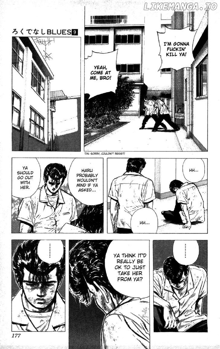 Rokudenashi Blues chapter 87 - page 13