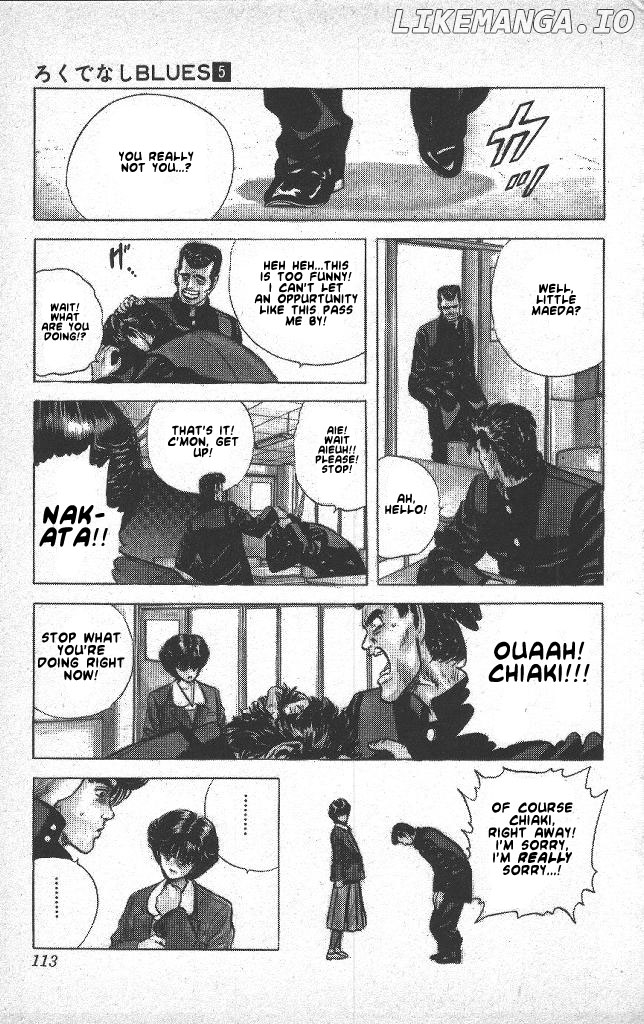 Rokudenashi Blues chapter 44 - page 9