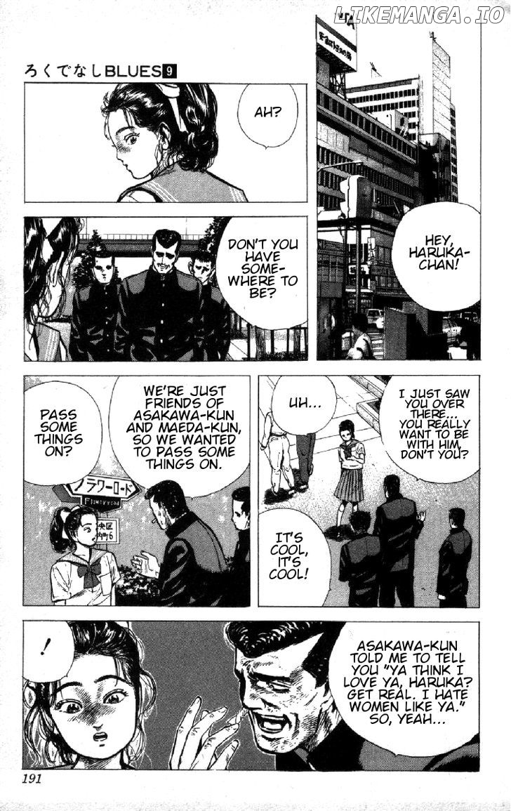 Rokudenashi Blues chapter 88 - page 8