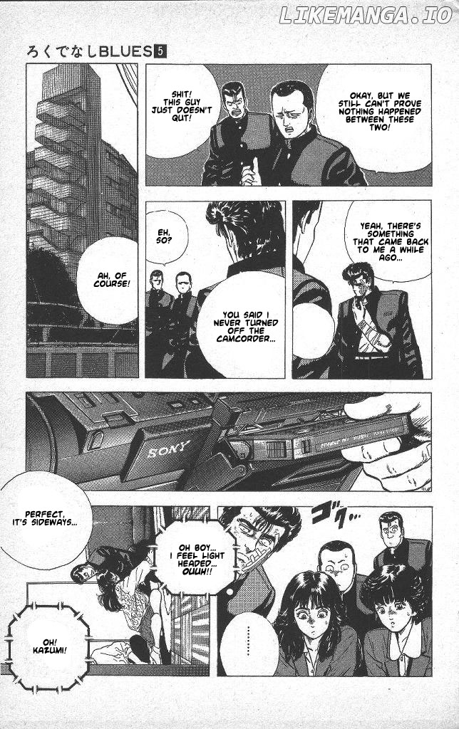 Rokudenashi Blues chapter 46 - page 19
