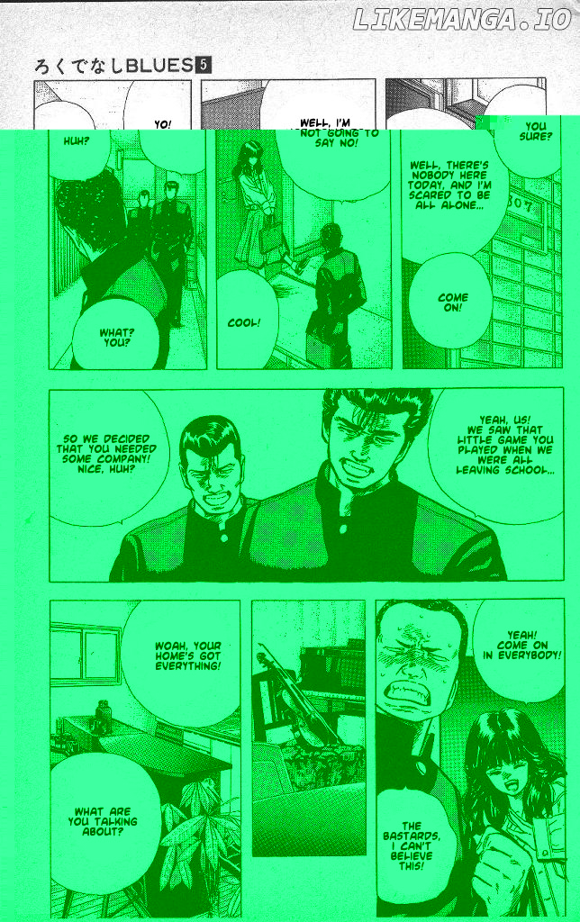 Rokudenashi Blues chapter 46 - page 9