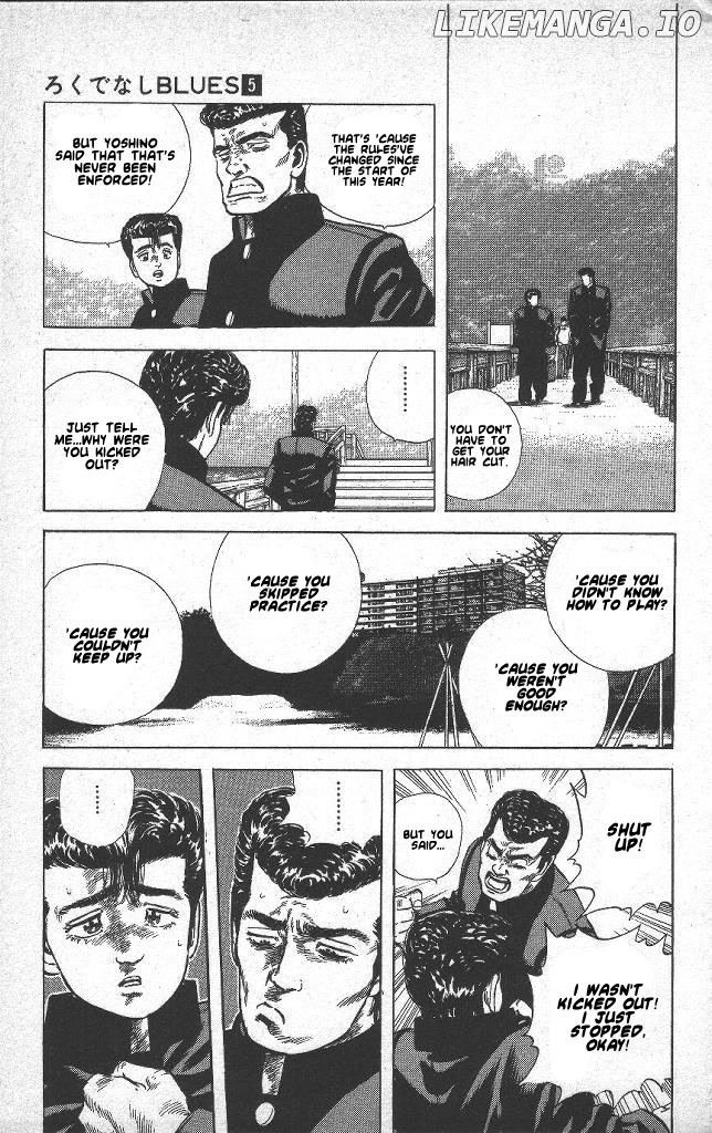 Rokudenashi Blues chapter 47 - page 11