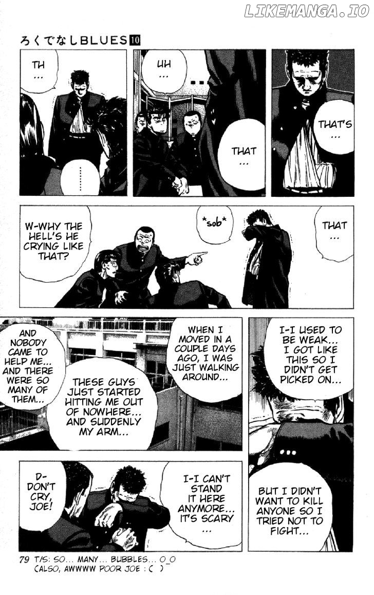 Rokudenashi Blues chapter 92 - page 13