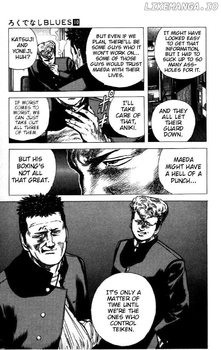 Rokudenashi Blues chapter 92 - page 19