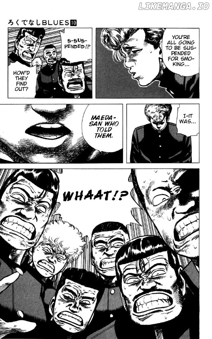 Rokudenashi Blues chapter 93 - page 10