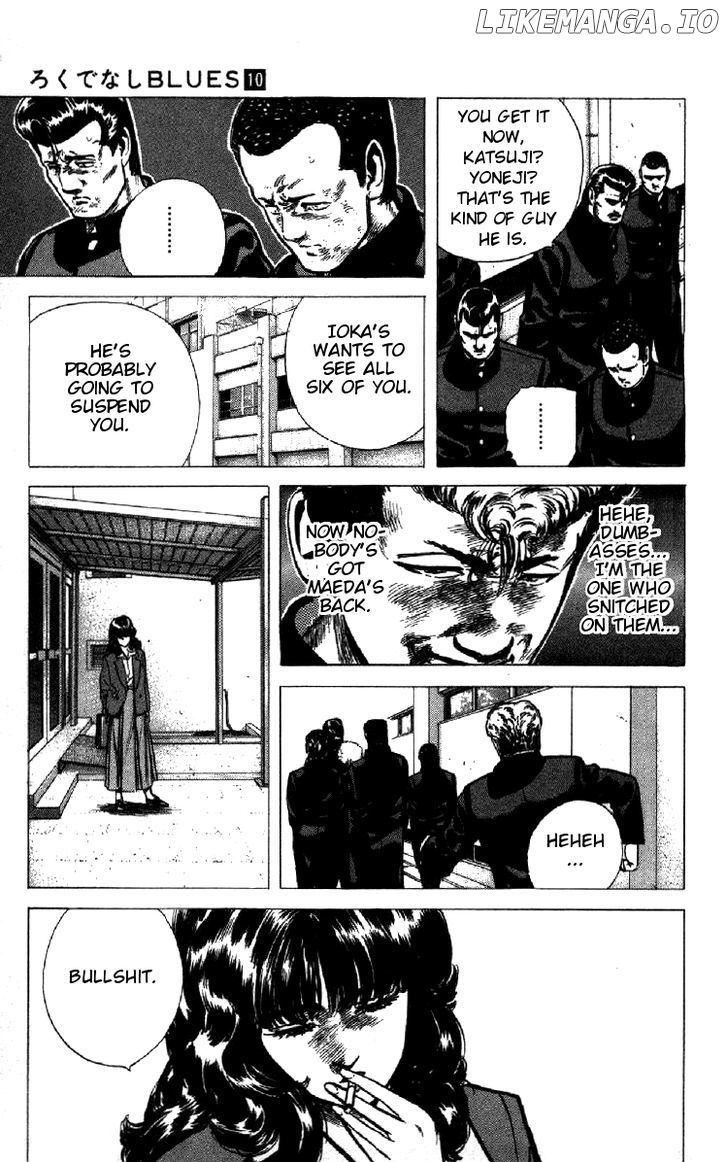 Rokudenashi Blues chapter 93 - page 14