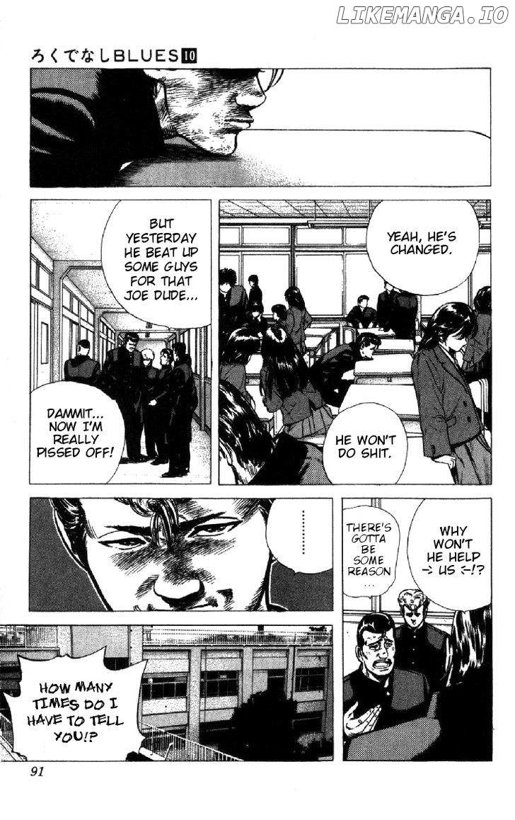 Rokudenashi Blues chapter 93 - page 4