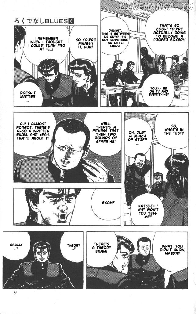 Rokudenashi Blues chapter 49 - page 8