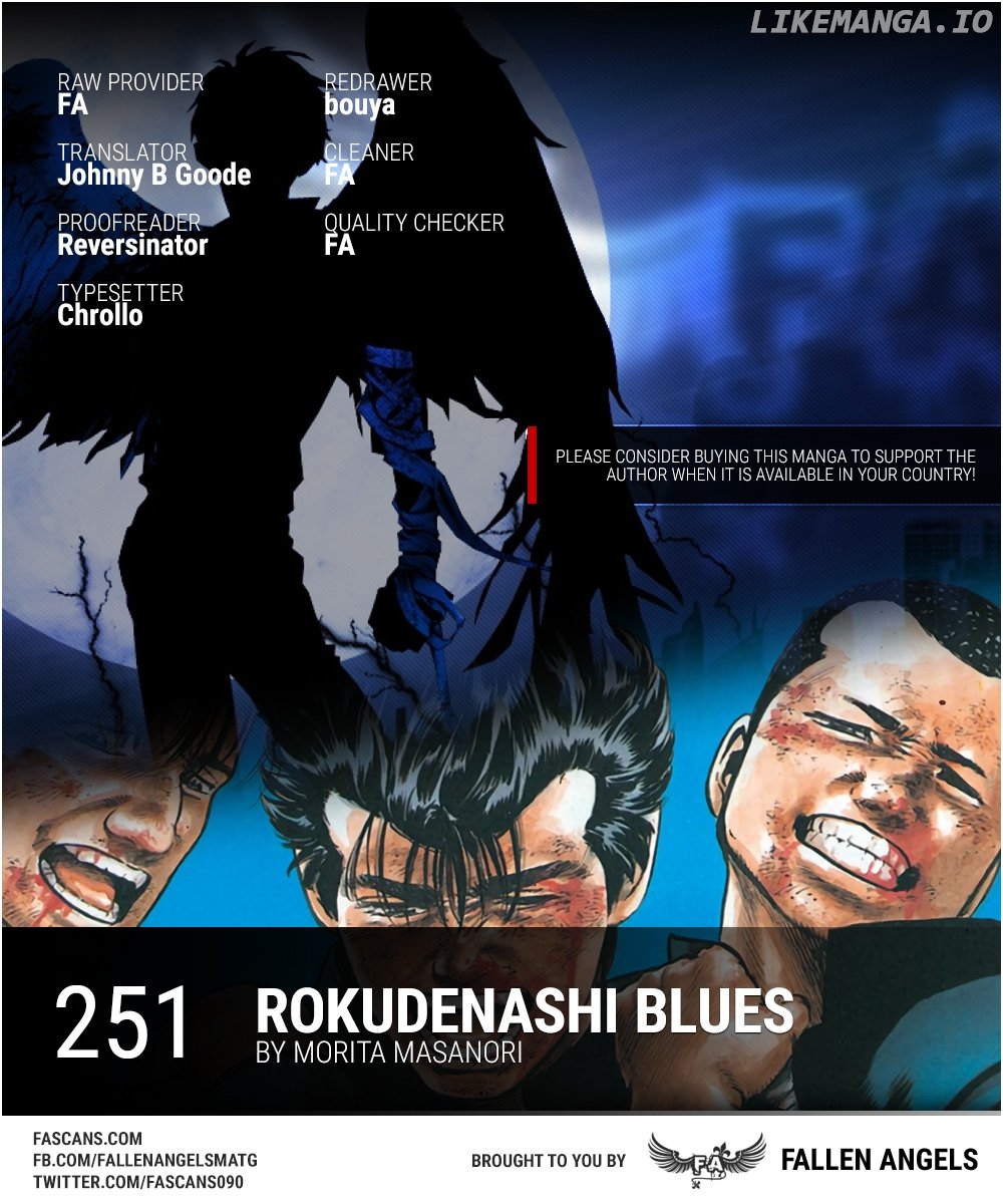 Rokudenashi Blues chapter 251 - page 1
