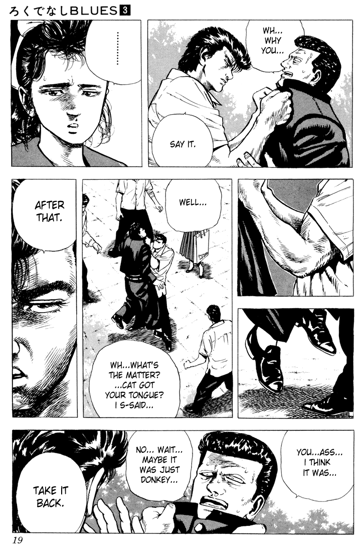 Rokudenashi Blues chapter 19 - page 13