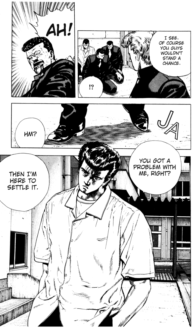 Rokudenashi Blues chapter 20 - page 14