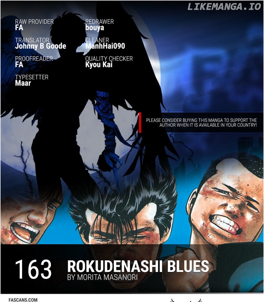 Rokudenashi Blues chapter 163 - page 1
