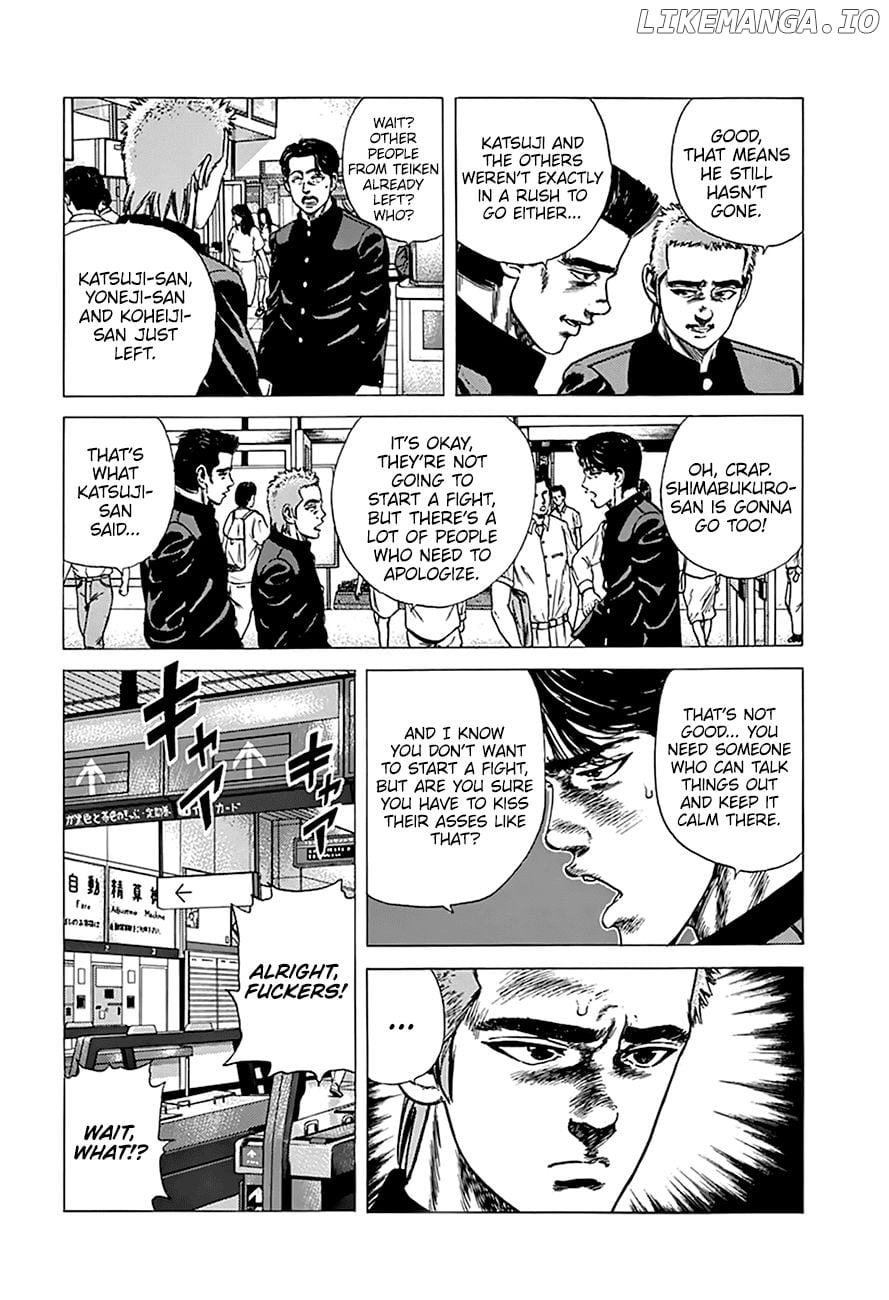 Rokudenashi Blues chapter 257 - page 4