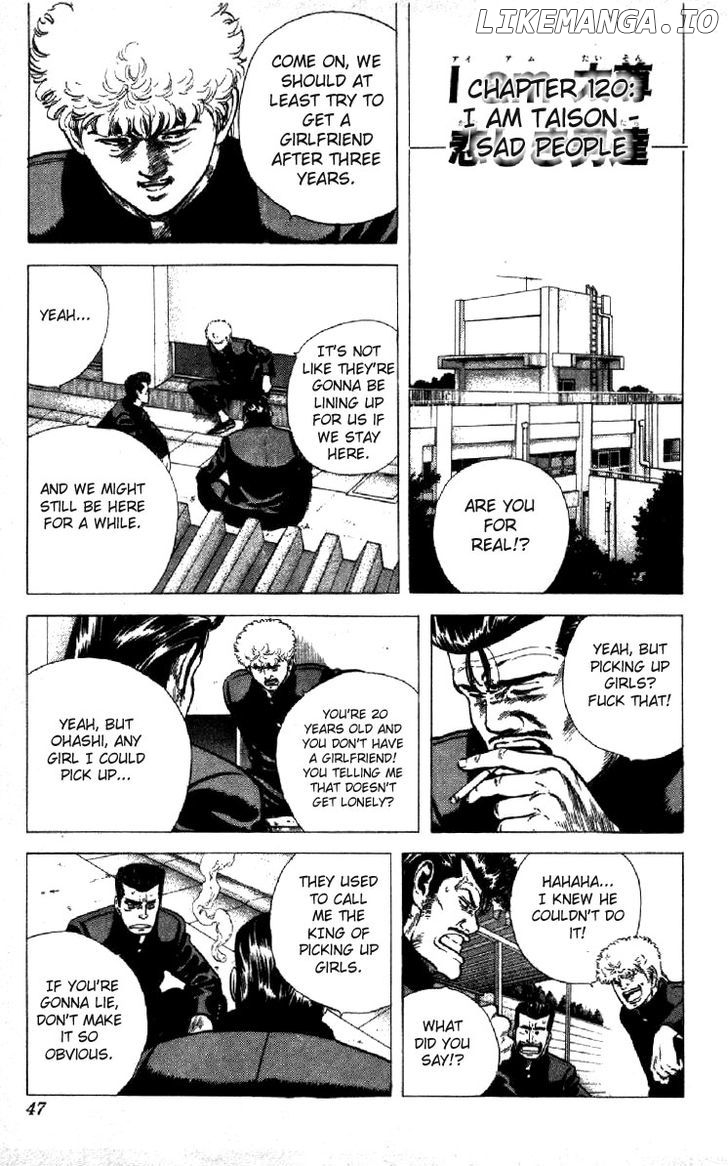 Rokudenashi Blues chapter 120 - page 1