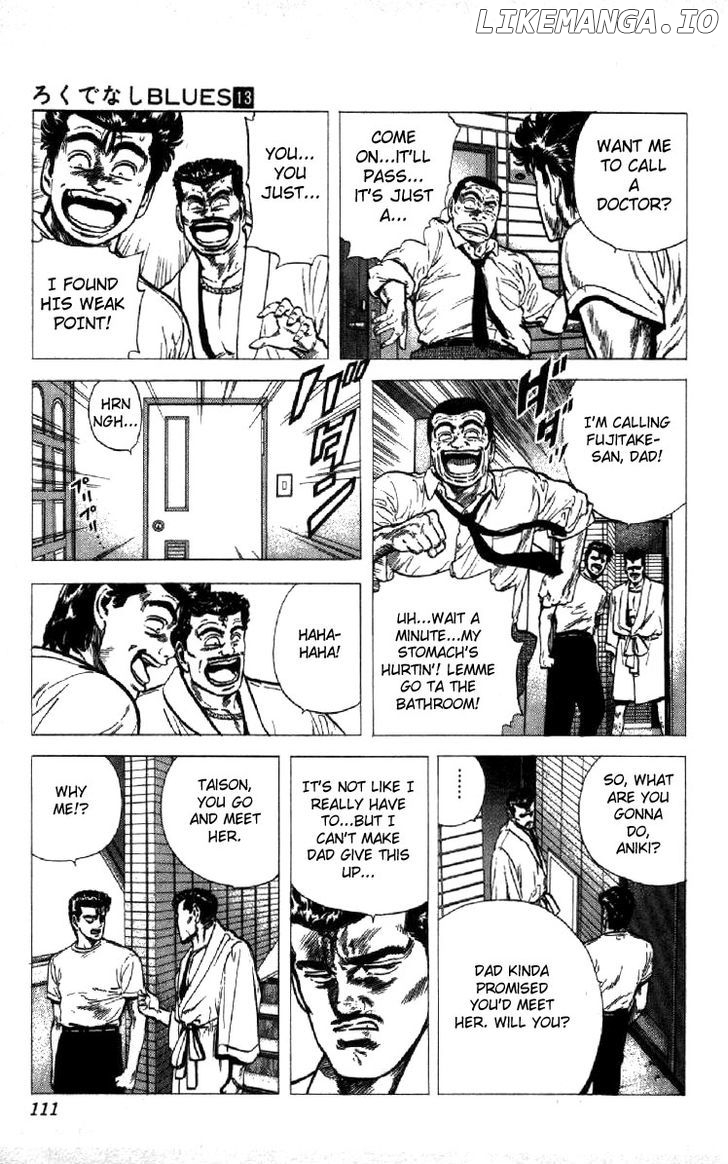 Rokudenashi Blues chapter 123 - page 6