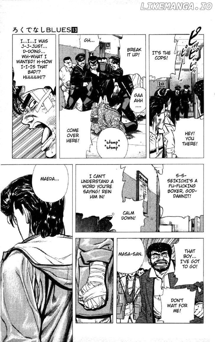 Rokudenashi Blues chapter 126 - page 9