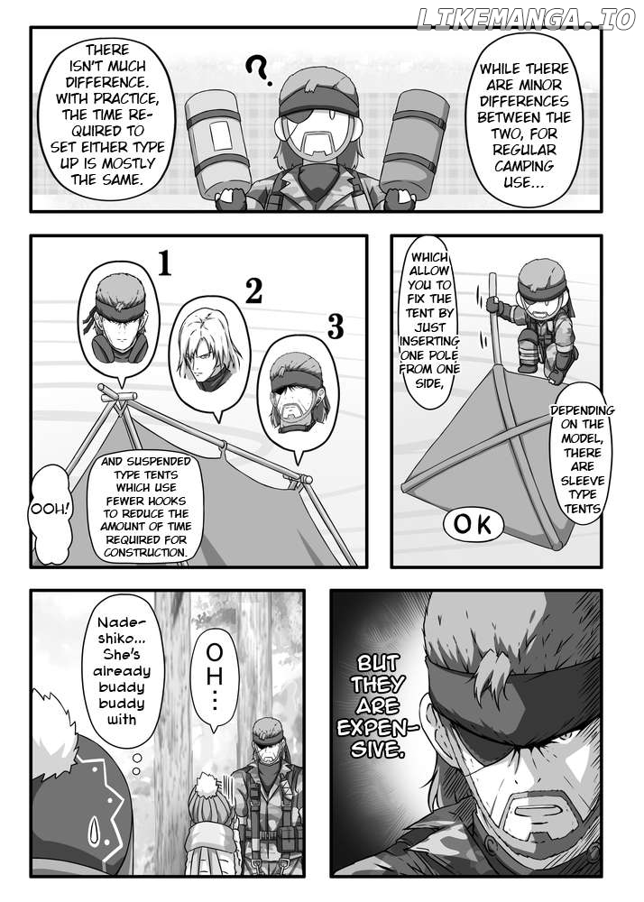 Yurucamp △ - Snake Camp Chapter 2 - page 3