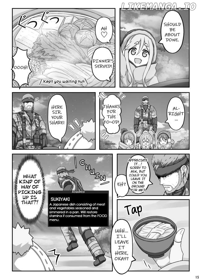 Yurucamp △ - Snake Camp Chapter 4 - page 4