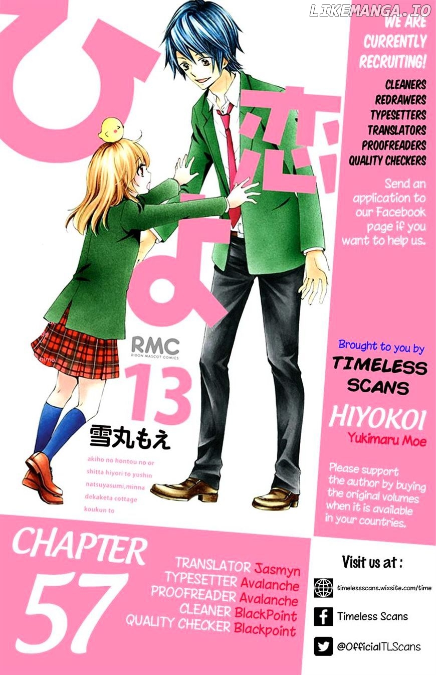 Hiyokoi - Manga chapter 57 - page 1