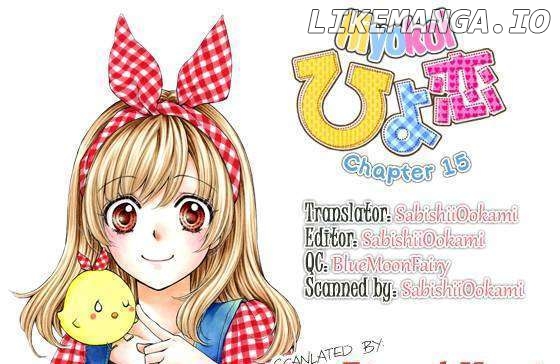Hiyokoi - Manga chapter 15 - page 1