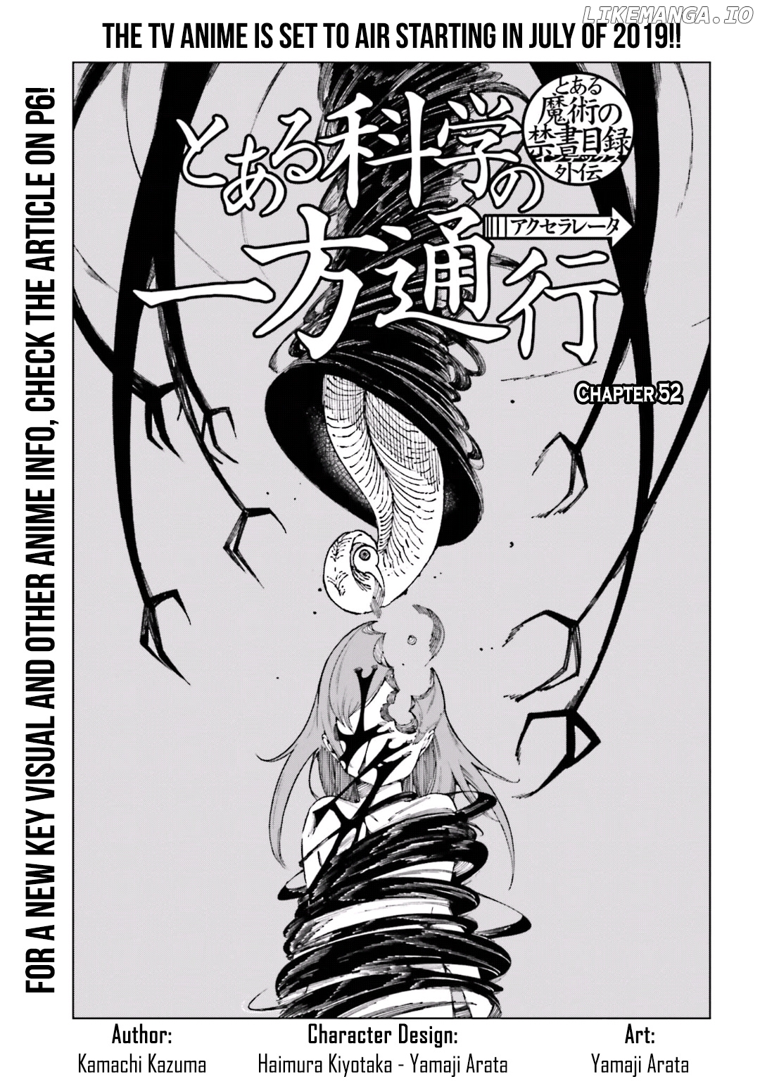 Toaru Majutsu no Kinsho Mokuroku Gaiden - to Aru Kagaku no Ippou Tsuukou chapter 52 - page 1