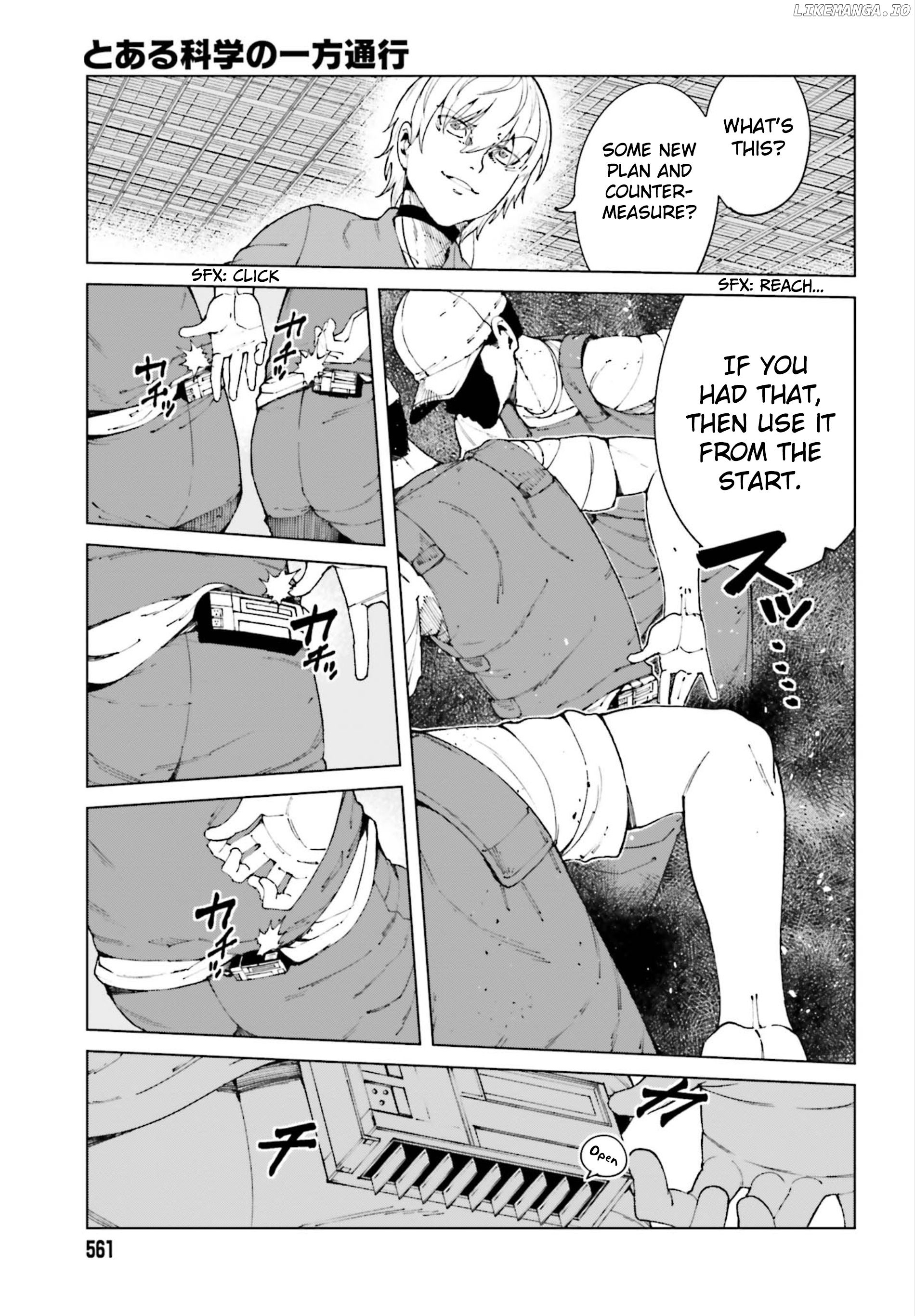 Toaru Majutsu no Kinsho Mokuroku Gaiden - to Aru Kagaku no Ippou Tsuukou chapter 53 - page 4