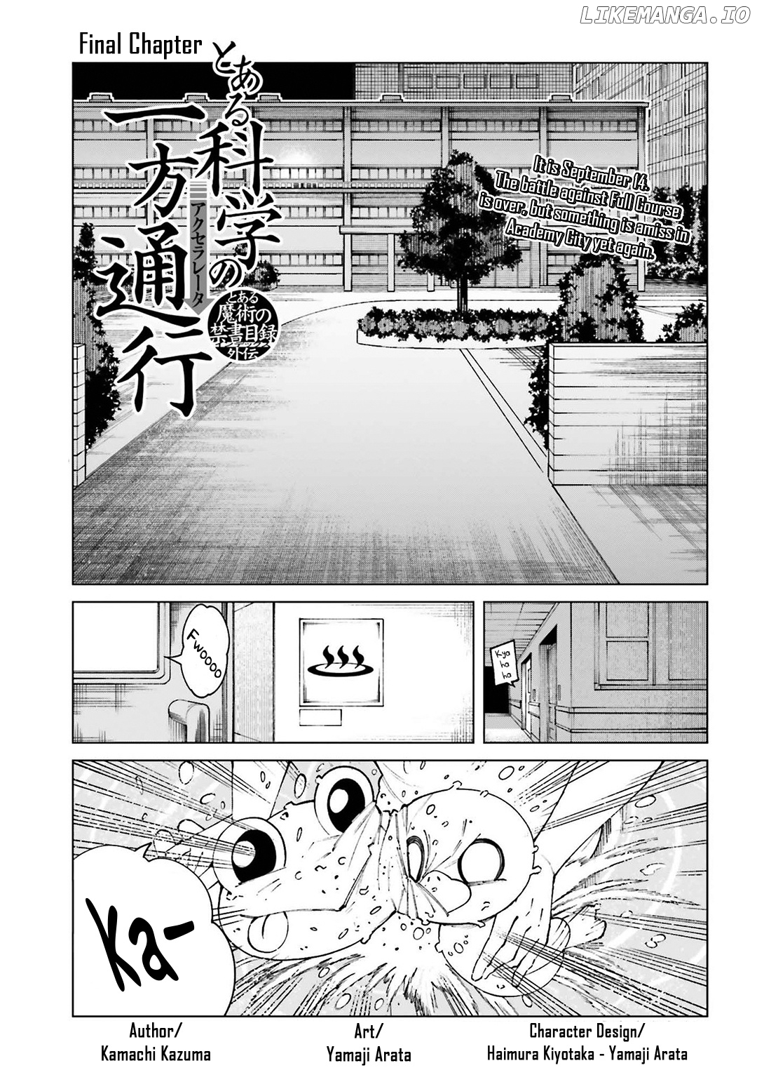 Toaru Majutsu no Kinsho Mokuroku Gaiden - to Aru Kagaku no Ippou Tsuukou chapter 63 - page 1