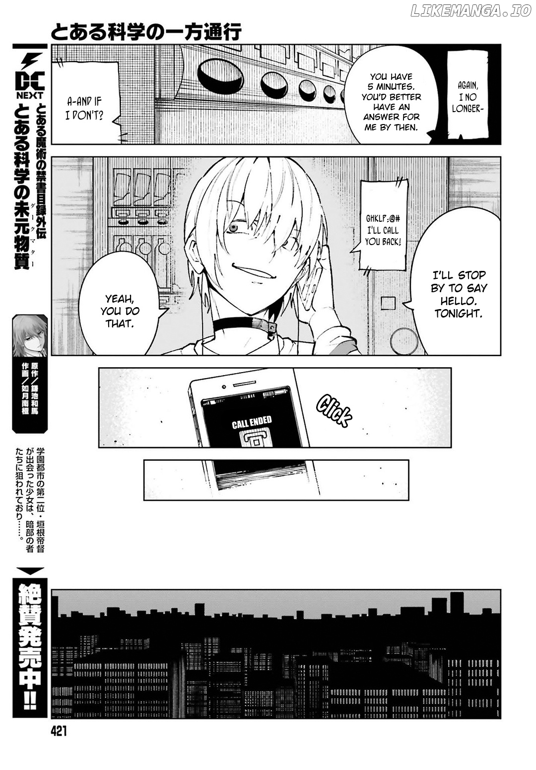 Toaru Majutsu no Kinsho Mokuroku Gaiden - to Aru Kagaku no Ippou Tsuukou chapter 63 - page 9
