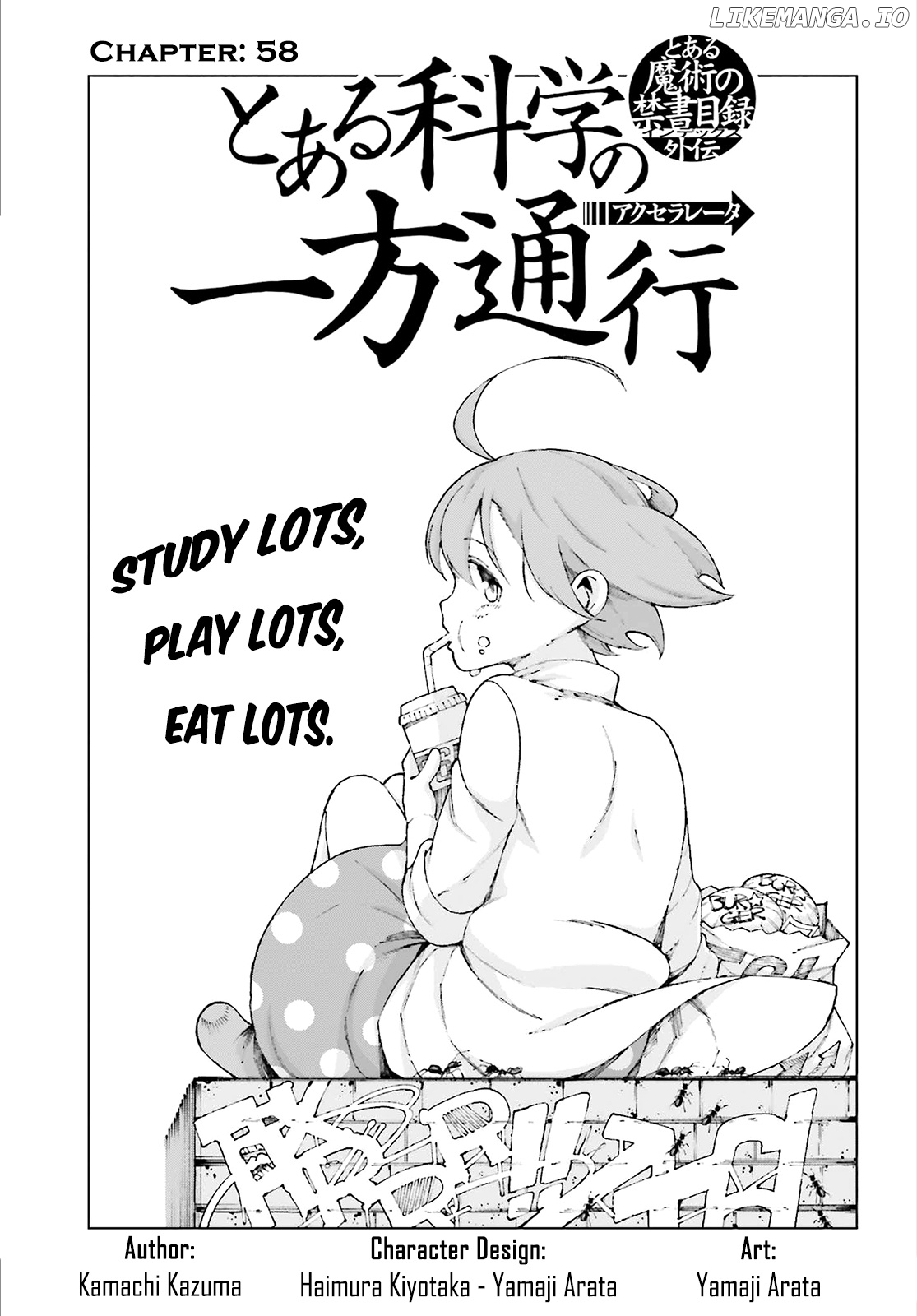 Toaru Majutsu no Kinsho Mokuroku Gaiden - to Aru Kagaku no Ippou Tsuukou chapter 58 - page 1