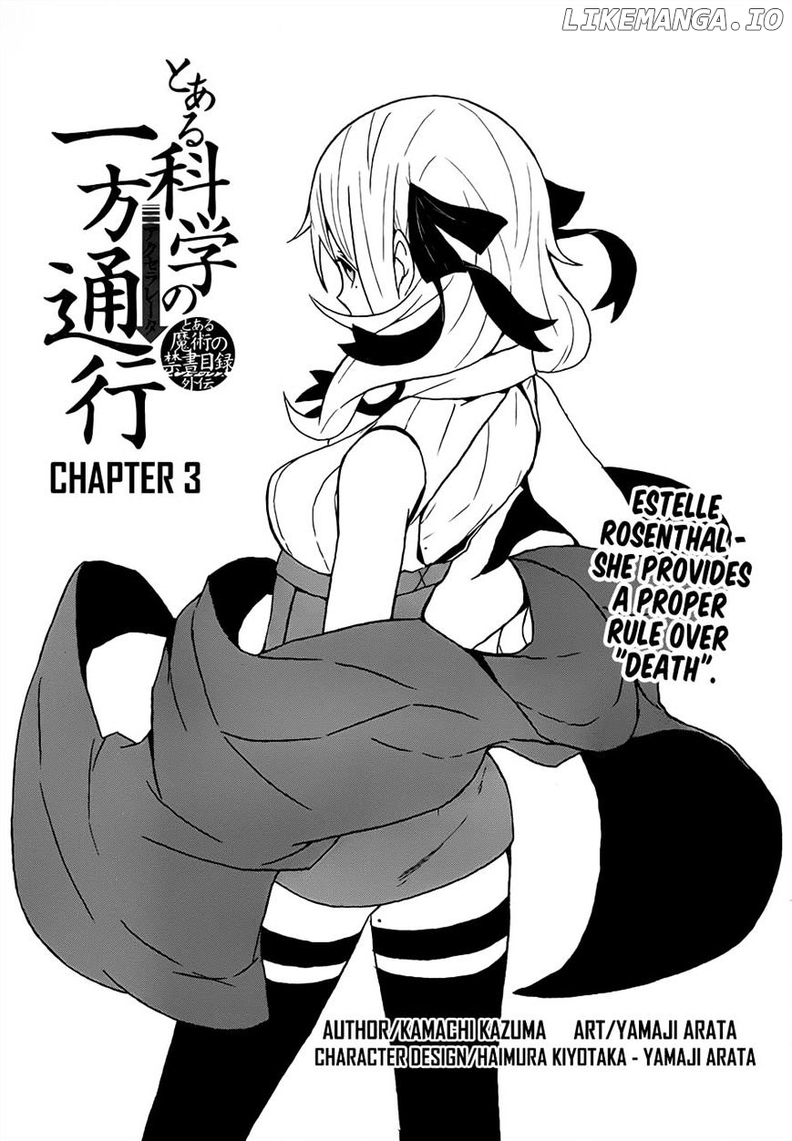 Toaru Majutsu no Kinsho Mokuroku Gaiden - to Aru Kagaku no Ippou Tsuukou chapter 3 - page 1