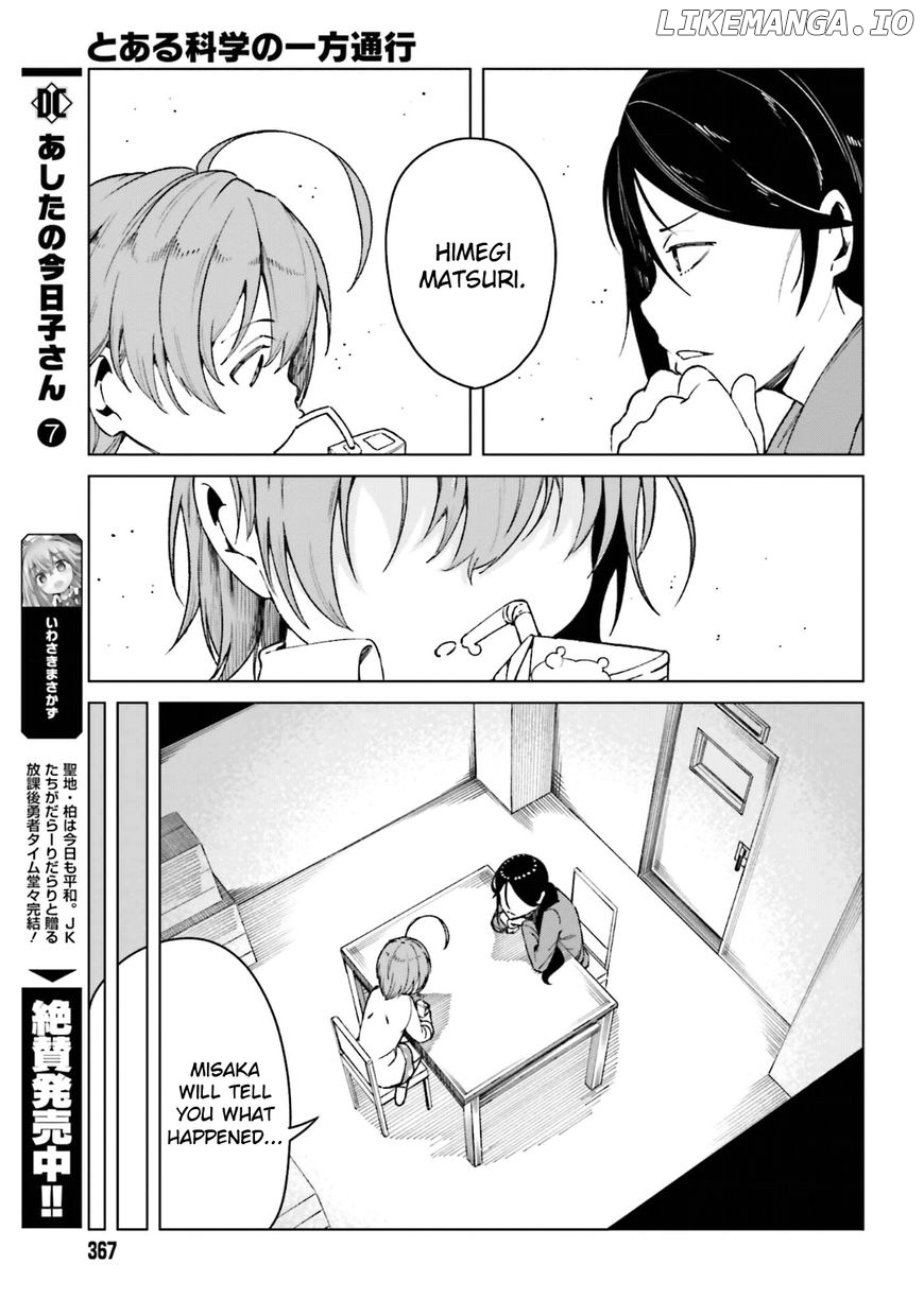 Toaru Majutsu no Kinsho Mokuroku Gaiden - to Aru Kagaku no Ippou Tsuukou chapter 43 - page 21