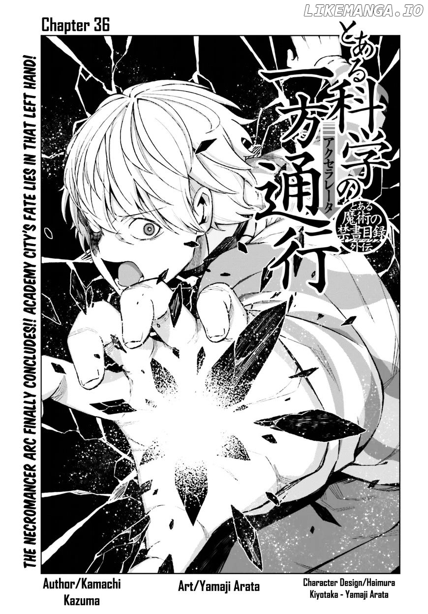 Toaru Majutsu no Kinsho Mokuroku Gaiden - to Aru Kagaku no Ippou Tsuukou chapter 36 - page 1