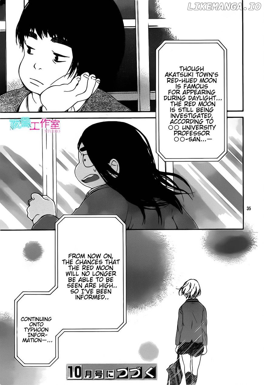 Uchuu O Kakeru Yodaka chapter 12 - page 36