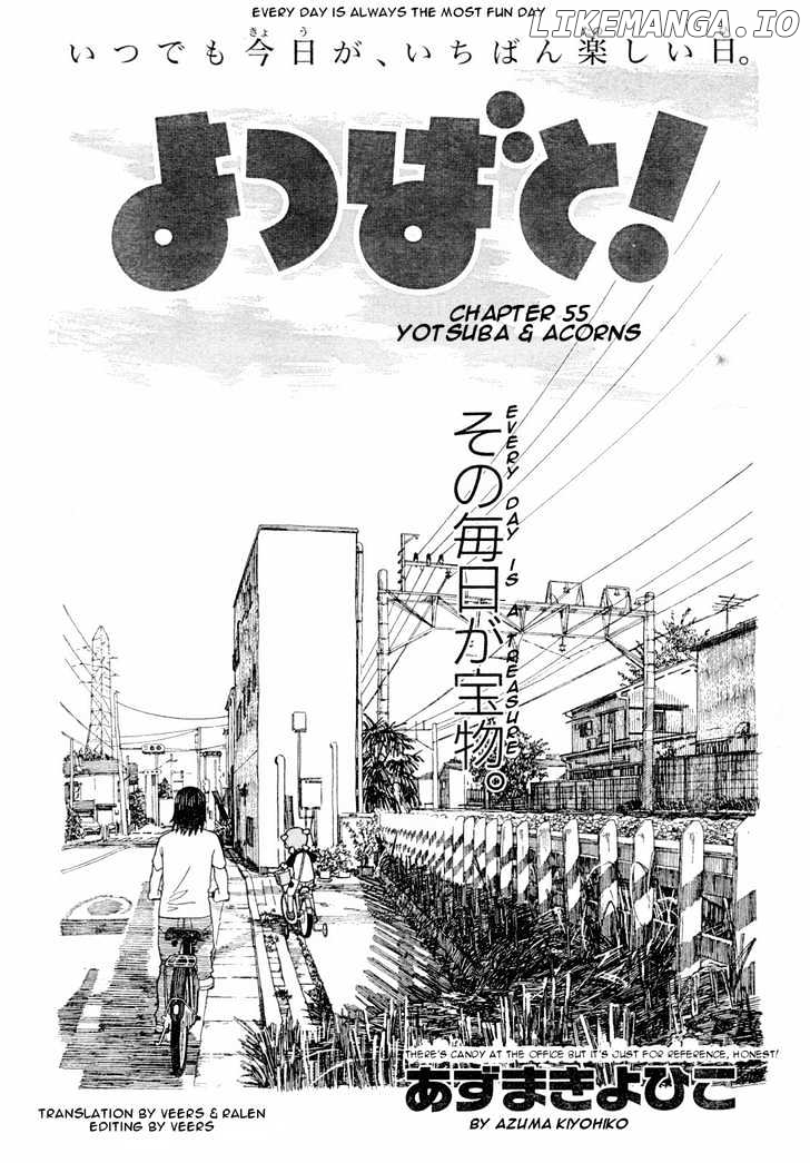 Yotsubato! - Manga chapter 55 - page 1