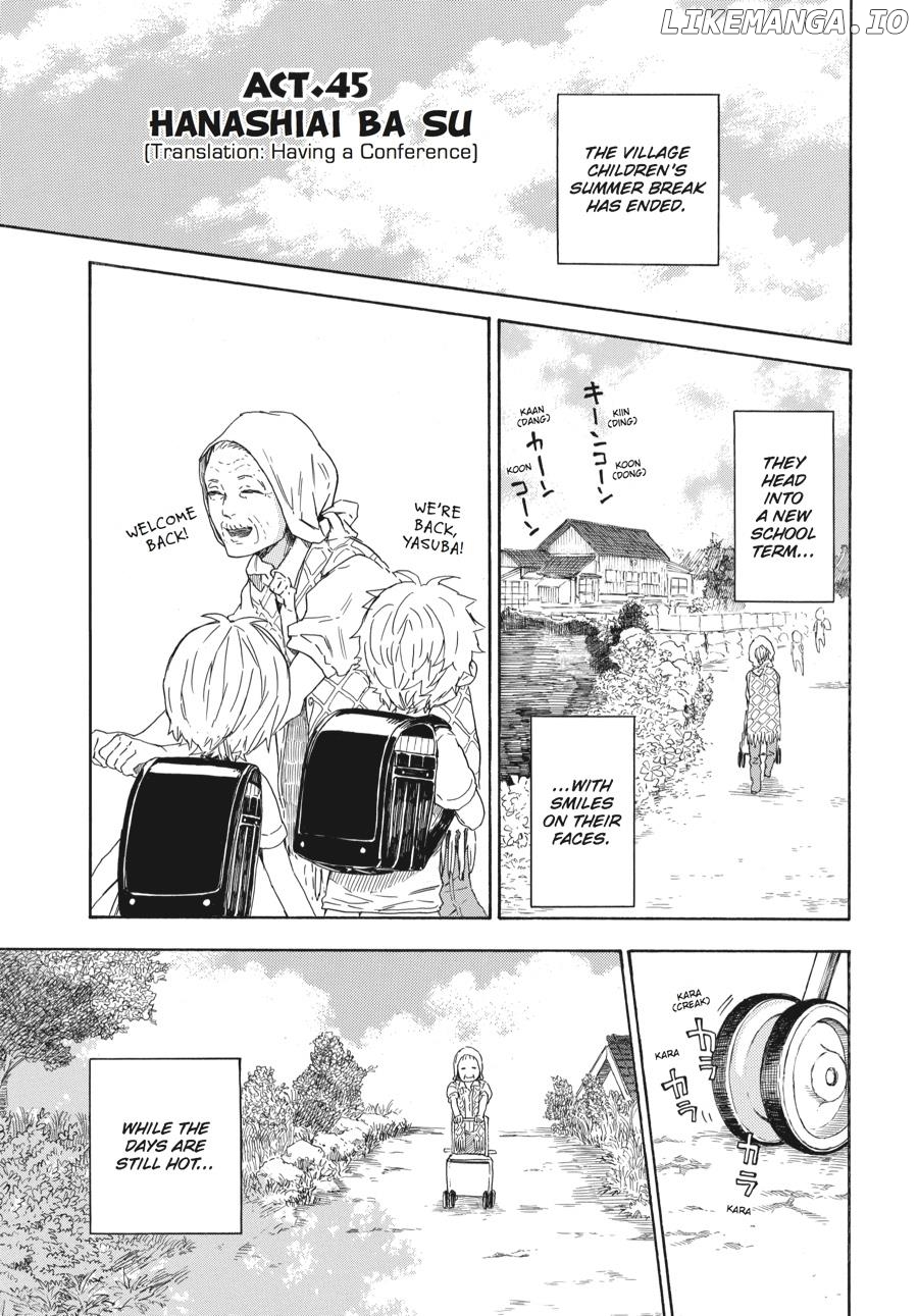 Barakamon - Manga chapter 45 - page 6