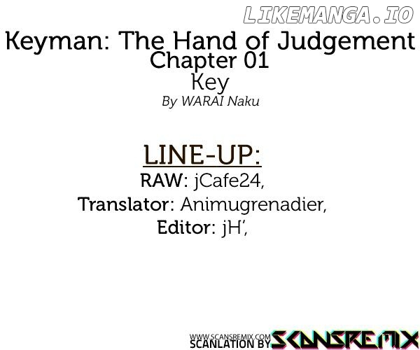 Keyman - The Hand of Judgement chapter 1 - page 2