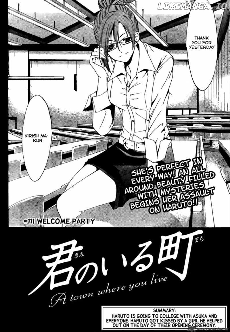 Kimi No Iru Machi chapter 111 - page 3