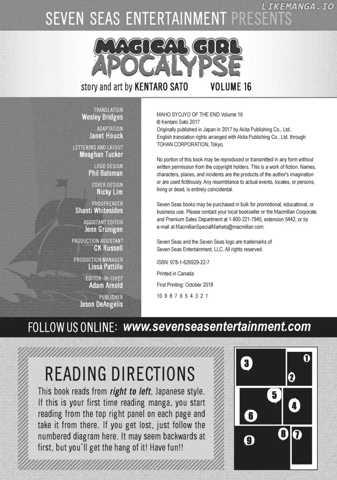 Mahou Shoujo of the End chapter 60 - page 4