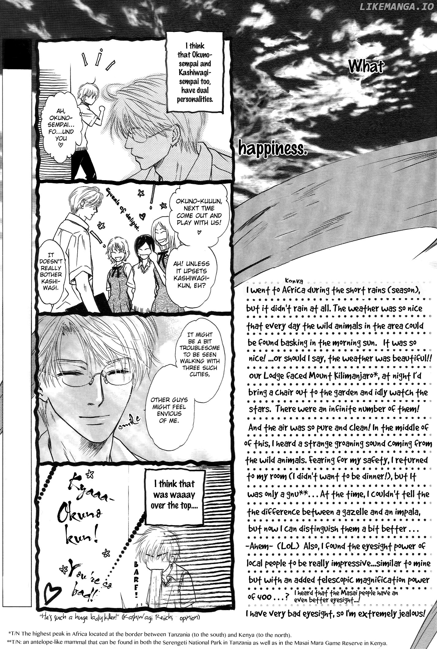 Komatta Toki ni wa Hoshi ni Kike! chapter 64 - page 56