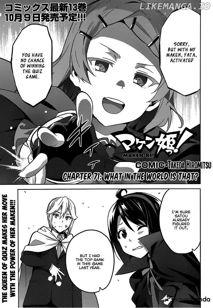 Maken-Ki! - Manga chapter 71 - page 3