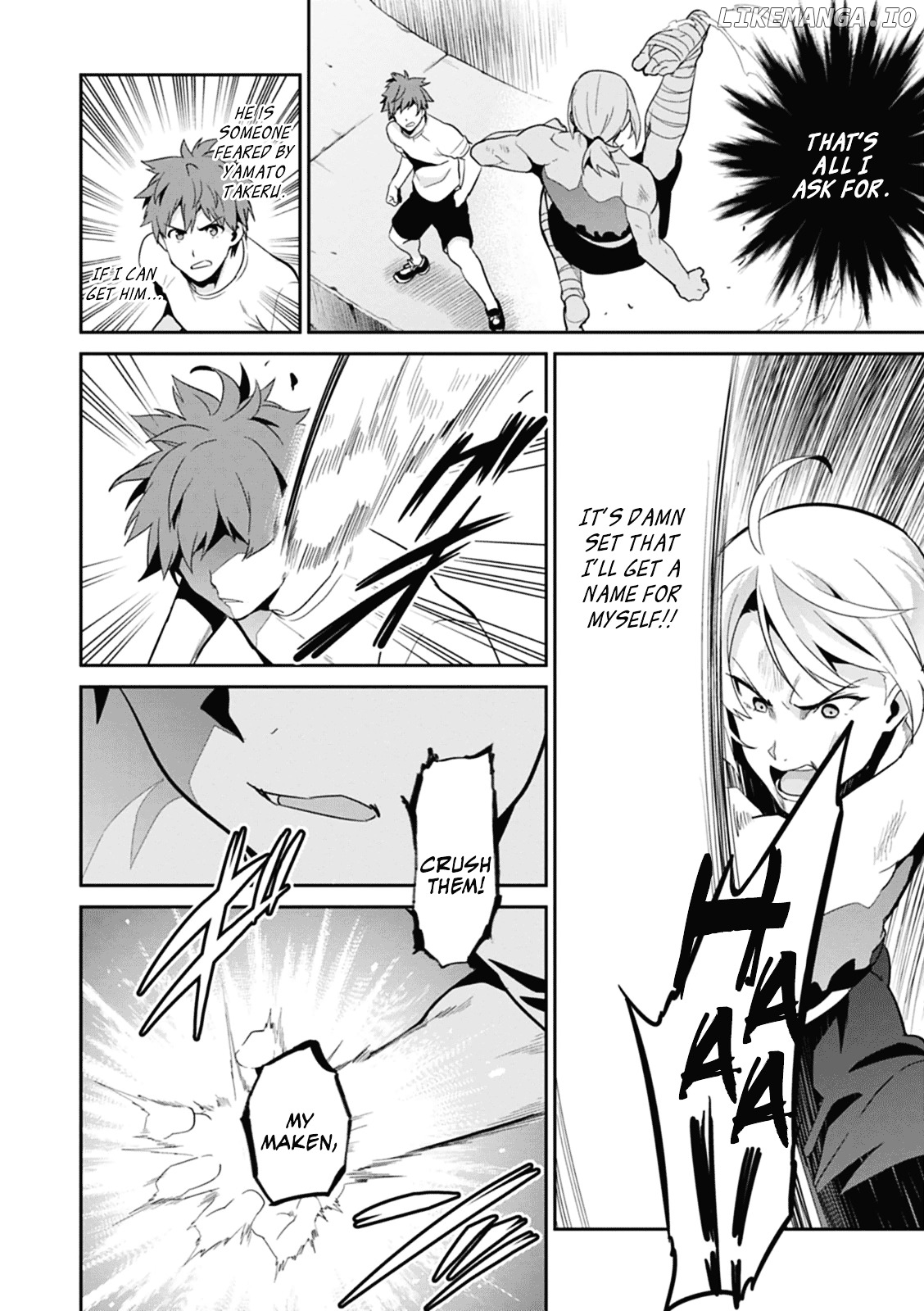 Maken-Ki! - Manga chapter 78 - page 8