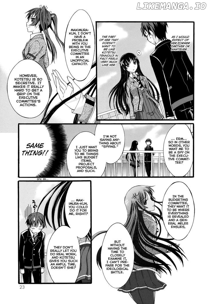 Seitokai Tantei Kirika chapter 8 - page 27