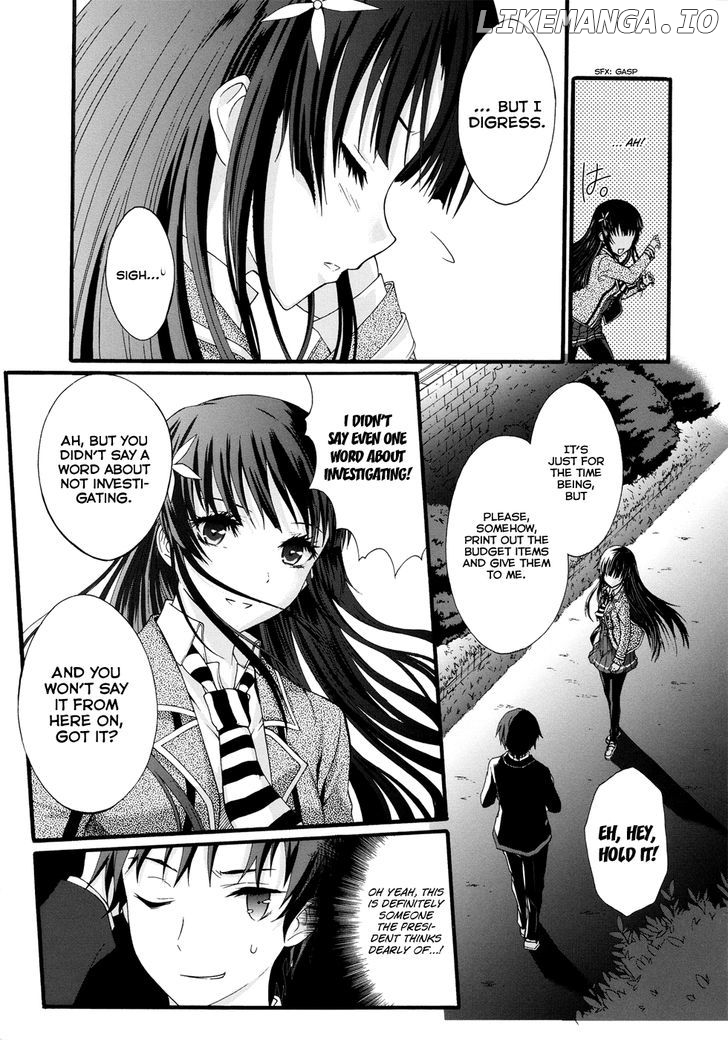 Seitokai Tantei Kirika chapter 8 - page 35