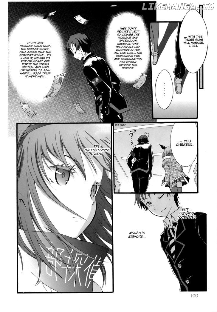 Seitokai Tantei Kirika chapter 6 - page 25