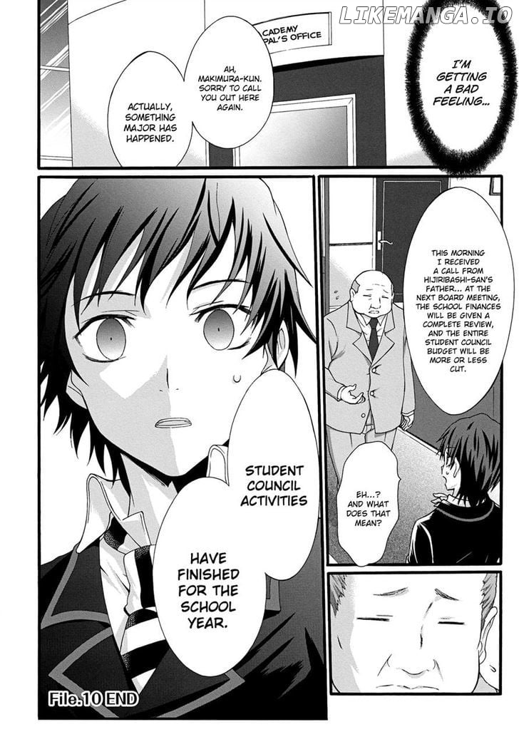 Seitokai Tantei Kirika chapter 10 - page 33